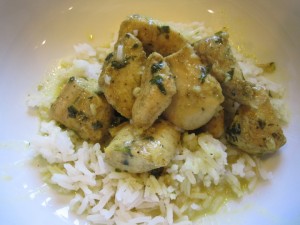 Coconut Milk Curry Chicken - GFCFSF