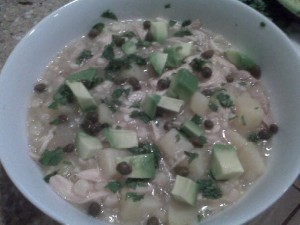 Ajiaco (Colombian Chicken, Corn and Potato Stew) - GFCFSF