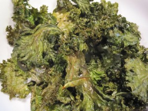 Baked Kale Chips - GFCFSF