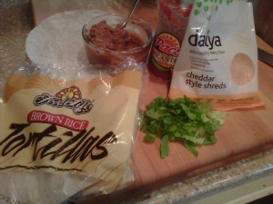 Bean Burritos - GFCFSF-ingred