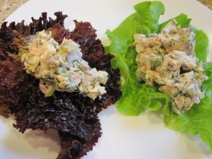 Chicken Salad Lettuce Wraps - GFCFSF