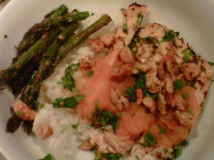 Chicken with Papaya BBQ Sauce - GFCFSF