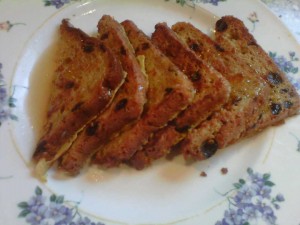 Cinnamon Raisin French Toast - GFCFSF