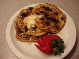 Coconut Flour Blueberry Pancakes - GFCFSF:SCD