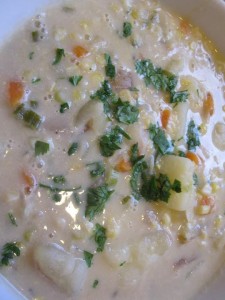 Creamy Corn Chowder - GFCFSF