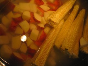 Creamy Corn Chowder - GFCFSF-pot-corn