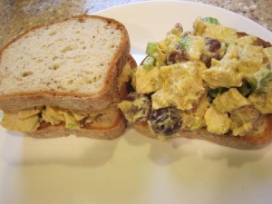 Curried Chicken Salad - GFCFSF
