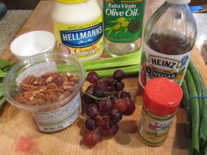 Curried Chicken Salad - GFCFSF-ingredients