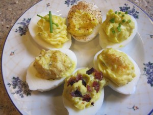 Deviled Eggs done 6 ways - GFCFSF2