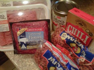 Easy Crockpot Chili - GFCFSF-ingred