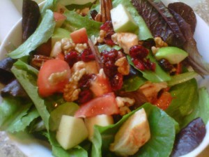 Fruit and Nuts Summer Salad - GFCFSF
