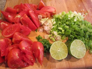 Gourmet Cream of Tomato Soup - GFCFSF-veggies