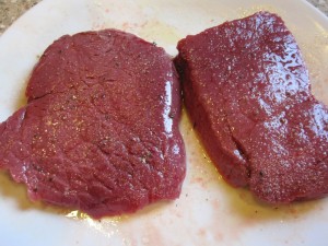 Grilled Bison Steaks - GFCFSF:SCD-raw