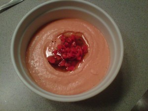 Roasted Red Pepper Hummus- GFCFSF