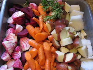 Roasted Root Vegetables - GFCFSF-raw