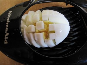 Simple Egg Salad - GFCFSF-eggchopped