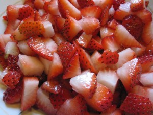 Strawberry Ice Cream - GFCFSF-strawberries