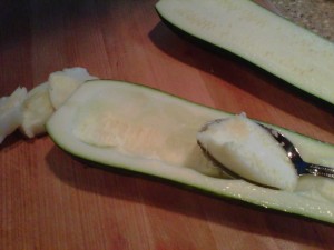 Stuffed Zucchini - GFCFSF-scoop