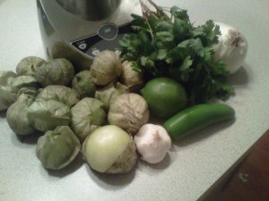 Tomatillo Salsa Verde - GFCFSF-ingred