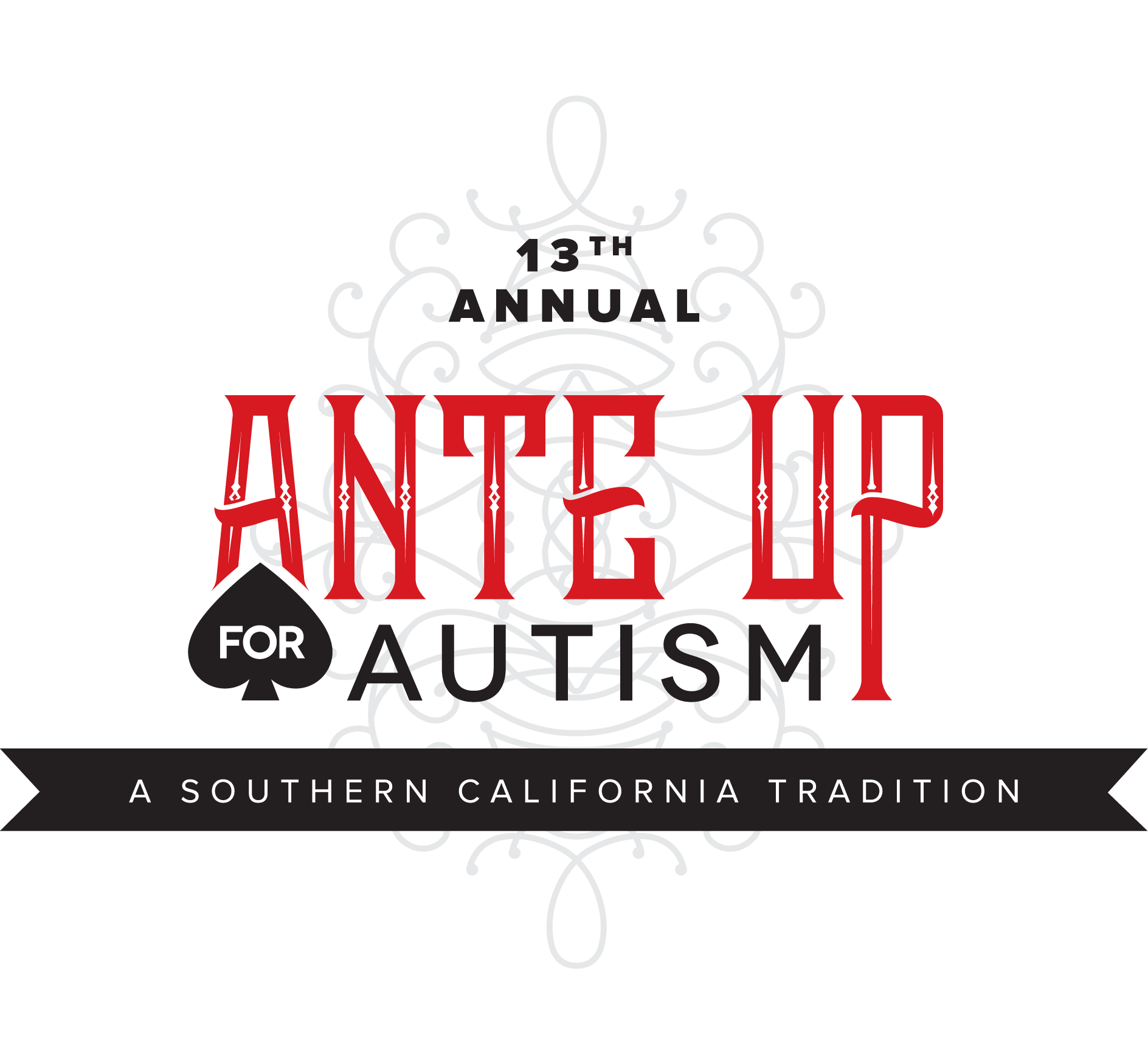 13 - Ante Up Spade WHT