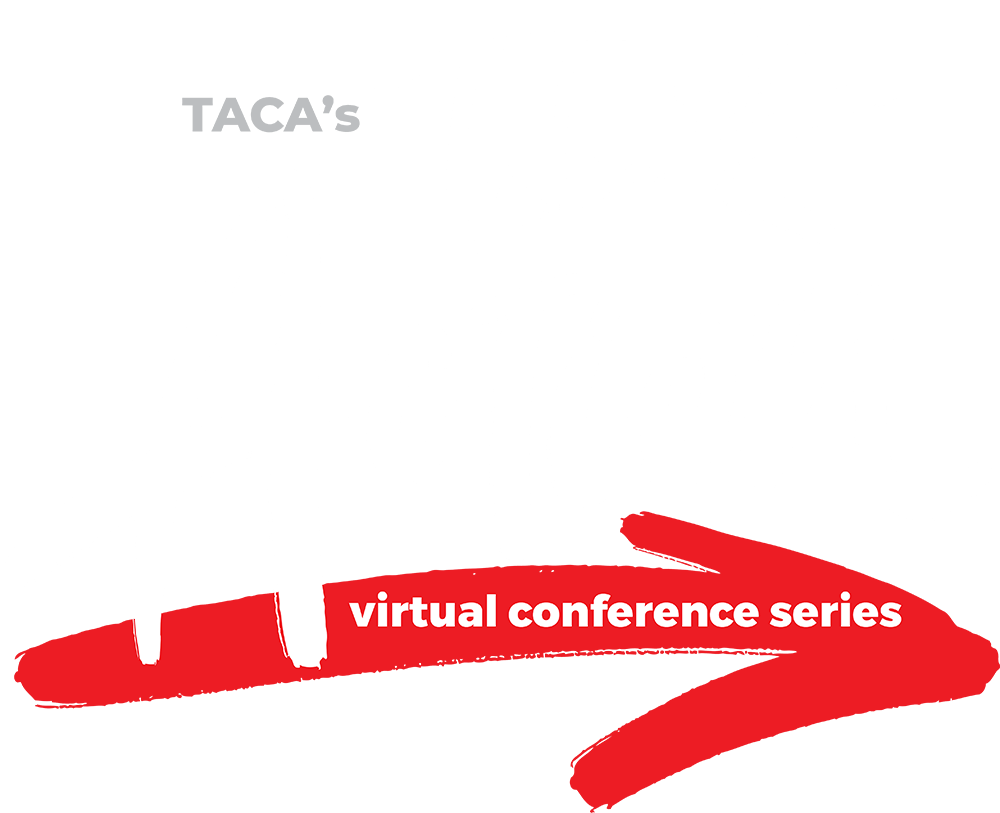 Logo - Take Action Virtual Conference Series - White