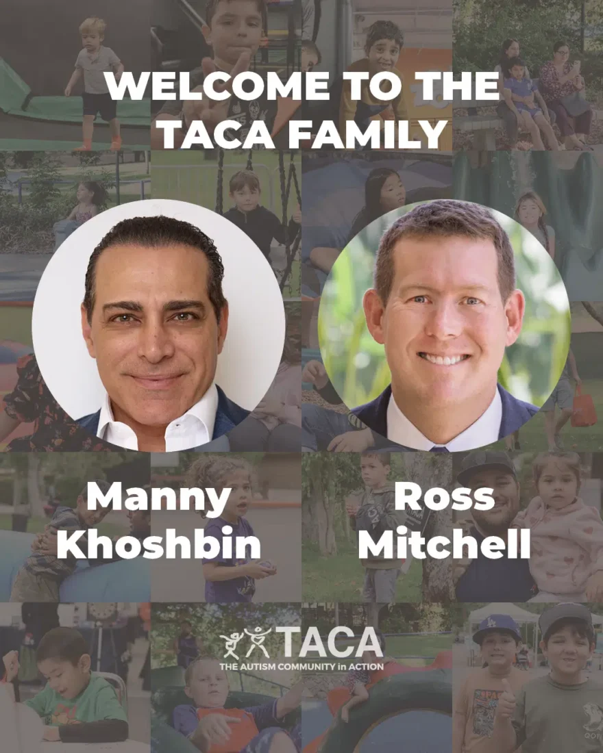 The Autism Community in Action Announces the Appointment of Manny Khoshbin and Ross Mitchell to Board of Directors