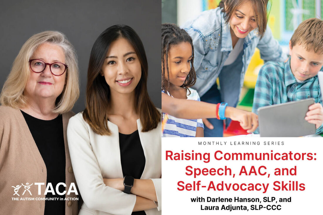 Raising Communicators: Speech, AAC, and Self-Advocacy Skills